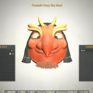 Screenshot of a Fallout 76 item for PC & Steam players, showing the stats.