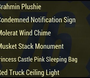 Screenshot of a Fallout 76 item for PC & Steam players, showing the stats.