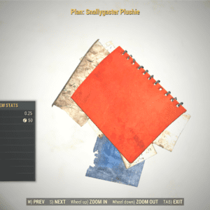 Screenshot of a Fallout 76 item for PC & Steam players, showing the stats.