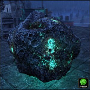 Screenshot of a Fallout 76 Camp item Asteroid for PC & Steam players.