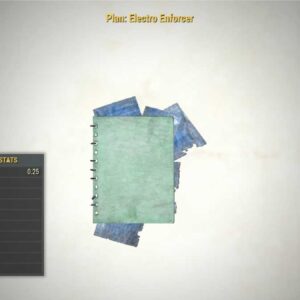Electro Enforcer Weapon Plan Fallout 76 PC