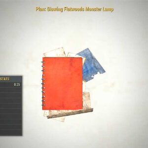 Glowing Flatwoods Monster Lamp Camp Plan Invaders Event Reward Fallout 76 PC